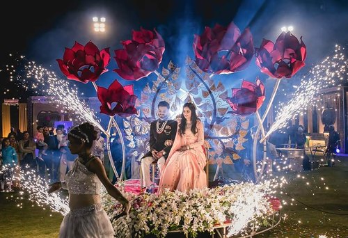 best bride groom entry theme kolhapur