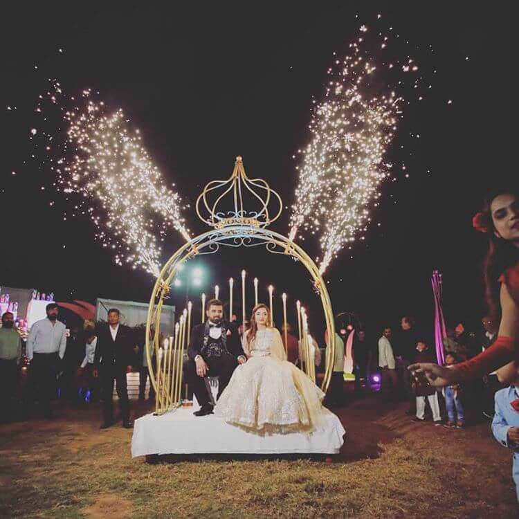 bride groom entry kolhapur