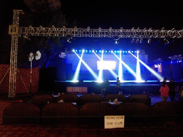 stage and Light setup kolhapur