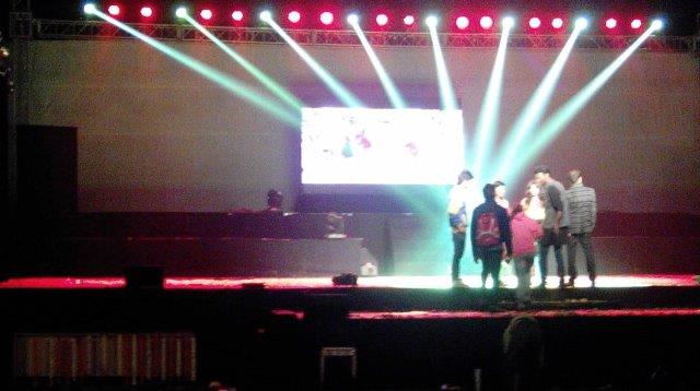 top stage and light setup kolhapur